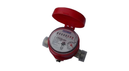 Contoare de apa - Apometre - Contor apa calda monojet cu mecanism uscat DN1/2 interior Gobe