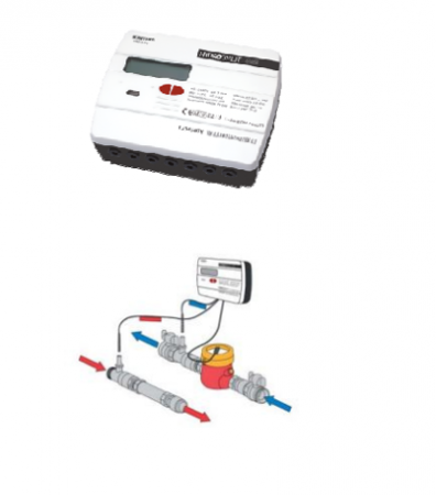 Contoare energie termica - Contor energie BMETERS, DN40, debit max 20 m³/h, model Hydrosplit GMDM-I-R AC