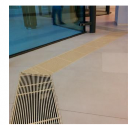 Convector de pardoseala cu convectie fortata, pentru mediul umed, Radox model RCFU3300/140/90 [2]