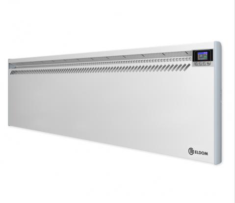 Convectoare electrice - Convector electric Eldom 2500 W cu WiFi, panou digital si programator de temperatura