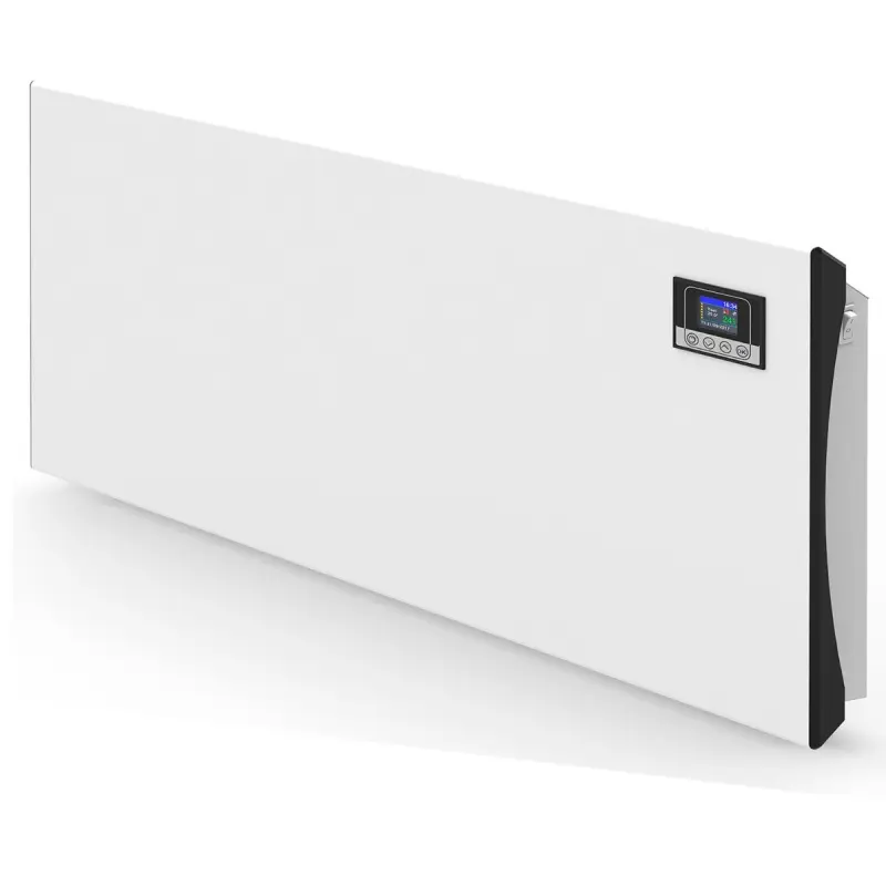 Convectoare electrice - Convector electric Eldom RH01W30W-W, 2 trepte, 3000 W, WIFI, control electronic, afisaj color