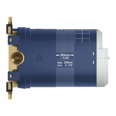 Corp incastrat Grohe SmartActive inst. palarie de dus, instalare 75-105 mm, garnitura, pt dusurile fixe, 26475/26477/26479/26481 [3]