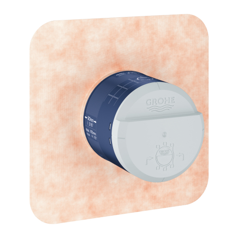 Corp incastrat Grohe SmartActive inst. palarie de dus, instalare 75-105 mm, garnitura, pt dusurile fixe, 26475/26477/26479/26481 [6]