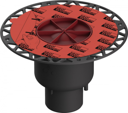 Sifoane TECEdrainpoint S - Corp sifon TECEdrainpointS din PP, evacuare verticala DN70