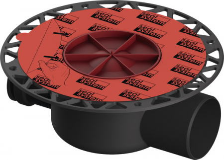 Sifoane TECEdrainpoint S - Corp sifon TECEdrainpointS din PP, evacuare laterala DN70, intrare DN50