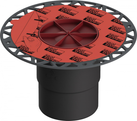 Sifoane TECEdrainpoint S - Corp sifonTECEdrainpointS din PP, evacuare verticala DN100