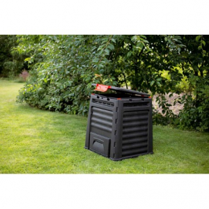 Compostor negru, 320 litri, Curver Eco [3]
