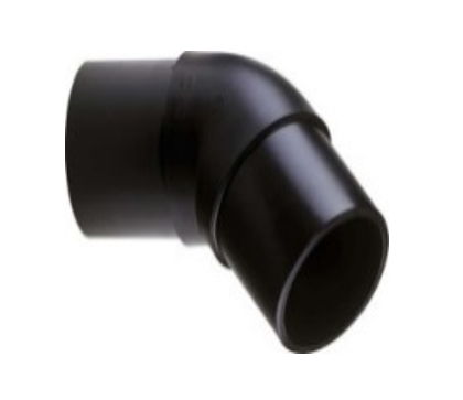 Fitinguri injectate SDR 17 - Cot 45° injectat PE, DN 110 mm, 5 bar - gaz, 10 bar - apa, SDR 17 GF