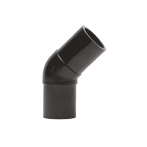 Tevi si fitinguri PEHD - Cot 45grd PE100 apa/gaz Valrom VALWater D. 280 SDR11 TG