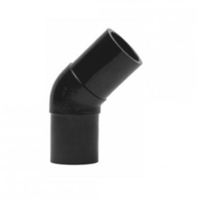 Tevi, fitinguri, robineti si accesorii - COT 45° PE100 D. 50 SDR11 INJECTAT - VALROM GAMA WaterKIT