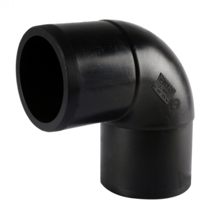 Fitinguri sudura cap la cap - COT 90° PE100 APA/GAZ D. 110 SDR17 INJECTAT TG - VALROM GAMA WaterKIT