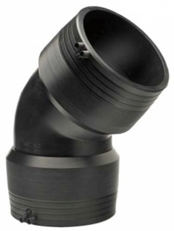 Cot 45° electrofuziune PE, DN 75 mm, 10 bar - gaz, 16 bar - apa, SDR 11 GF [2]