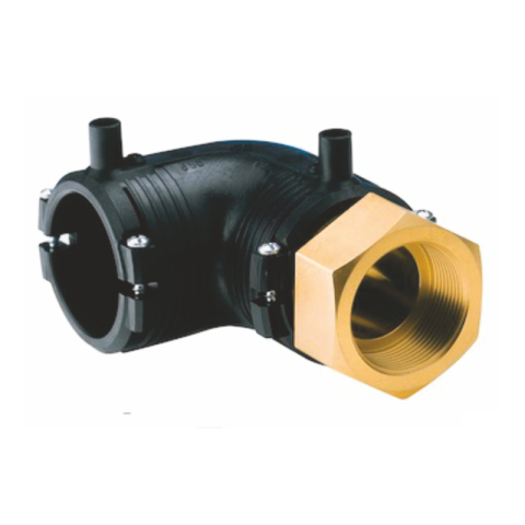 Fitinguri gaz - Cot 90gr EF Valrom VALGasio PE/alama GF D. 50 x 1''FE SDR11