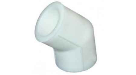 Fitinguri PPR alb - Cot alb 45 gr DN20 PN25 Kalde