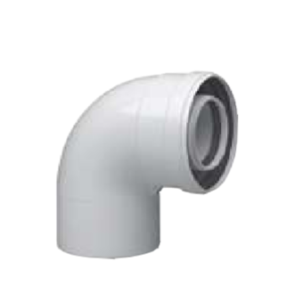 Accesorii si consumabile - Cot coaxial 90 gr 80/125 Baxi