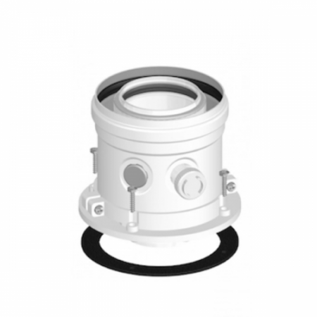 Echipamente de incalzire si producere ACM - Adaptor coaxial 60/100 plecare verticala, Ferroli BlueHelix Tech RRT si BlueHelix Prima
