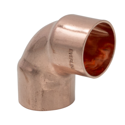 Robineti, distribuitoare si accesorii radiatoare - Cot cupru Ermetiq 22/90° FF