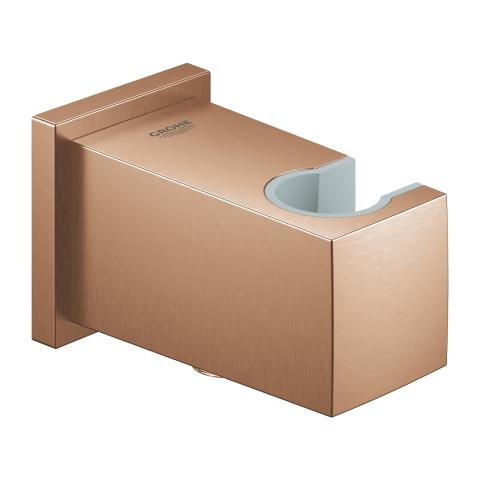 Sisteme de dus - Cot de iesire Grohe Euphoria Cube dus, universal, filet tata, suport, cupru mat