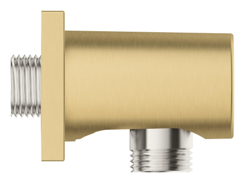 Cot de iesire Grohe Rainshower, 1/2", protectie anti-reflux, auriu mat [3]