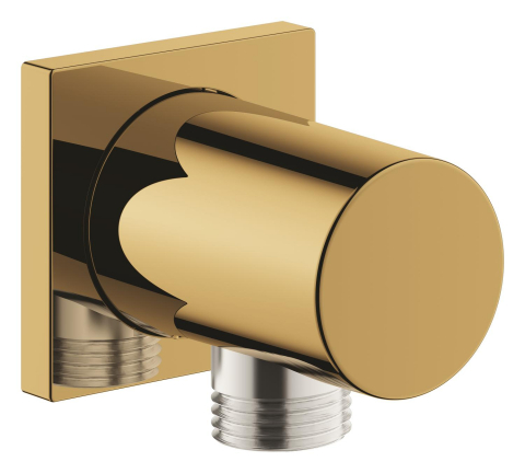 Cot de iesire Grohe Rainshower, 1/2", protectie anti-reflux, auriu lucios [2]