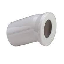 Sisteme de scurgere pentru dus - Cot de scurgere Viega la 22.5° pentru vase WC din plastic alb