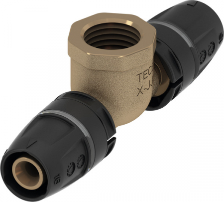 Tevi si fitinguri TECElogo - Teu TECElogo-Push din PPSU/bronz Ø 20 x 1/2"FI x 20