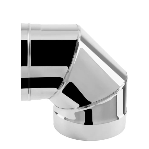 Cot inox izolat DP 90°, Ø80 mm [3]