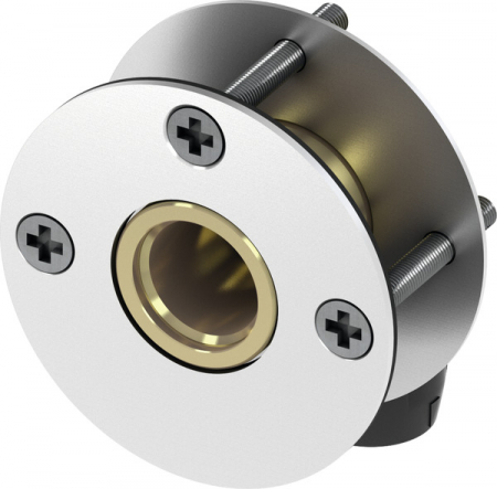 Fitinguri din alama/PPSU - Cot cu talpa TECElogo-Push din PPSU/alama standard cu element trav perete Ø 16x 1/2"FI