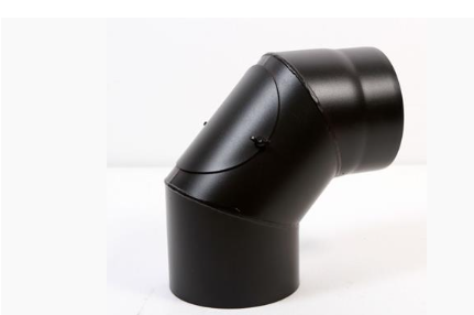 Accesorii cazane - Cot pentru burlan, 180/90, Uniline