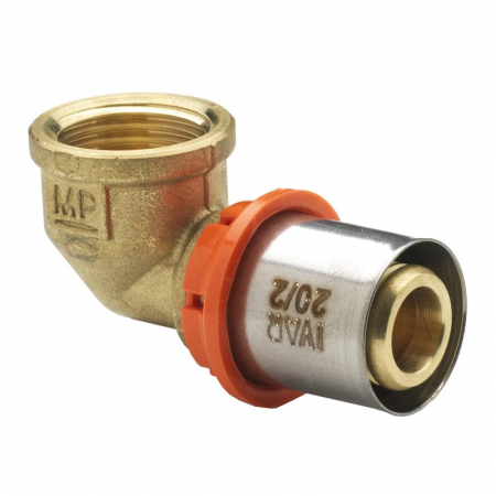 Fitinguri sertizare - Cot presare, sertizare IVAR 16 x 1/2 de 2mm filet interior