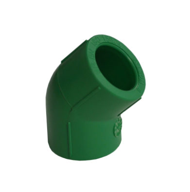 Tevi, fitinguri, robineti si accesorii - COT VERDE 45° PPR D. 40 - VALROM GAMA RandomKIT