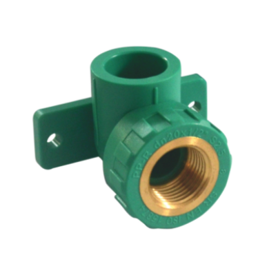 Tevi, fitinguri, robineti si accesorii - COT VERDE PPR PRINDERE PERETE D. 20 x 1/2FI - VALROM GAMA RandomKIT