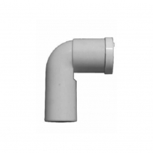 Tevi, fitinguri, robineti si accesorii - COT WC 90° ALB D.110 PRELUNGIRE CU GARNITURA SI DOP - VALROM GAMA EasyKIT