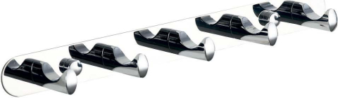 Accesorii de baie - Cuier perete 5 carlige drept Ermetiq