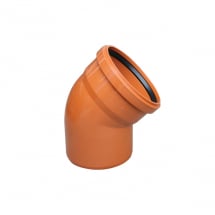 Tevi, fitinguri, robineti si accesorii - CURBA CANAL 15°PVC D.110 - VALROM GAMA KompactKIT
