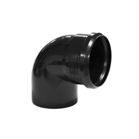 Fitinguri canalizare interioara - Curba fono PVC Valrom 4SILENCE HERTZ 87grd D. 110