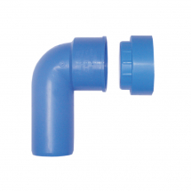 Tevi, fitinguri, robineti si accesorii - CURBA TEHNICA SCURTA CU DOP D.32-46 - VALROM GAMA TRIPLUS