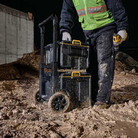 Cutie de depozitare DeWALT DWST83295-1 cu roti TOUGHSYSTEM 2.0 [3]