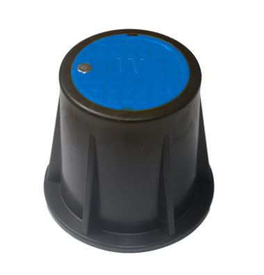 Hidranti exteriori - CUTIE PROTECTIE A15 ROBINET CONCESIE / SERTAR PANA CORP PP CAPAC PP ALBASTRU - VALROM GAMA WaterKIT