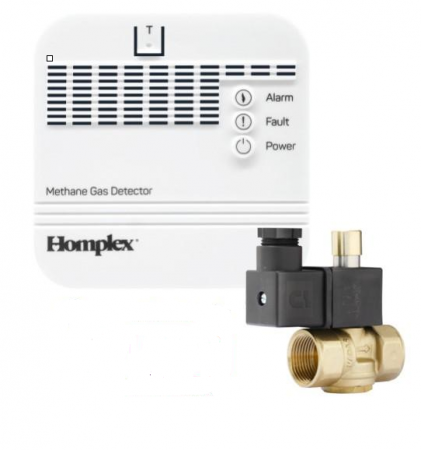 Detectoare de gaz si fum - Echipament de protectie Gaz Metan DN 20 Homplex HD300 PRO
