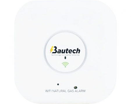 Kit inteligent detectie gaz metan Bautech SGD RNG WiFi cu electrovalva 3/4 [1]