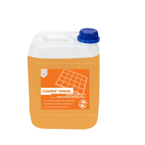 Solutii de curatare si tratare - Detergent dezincrustant pentru exteriorul panourilor solare 5 kg Cleanex Pansol, Chemstal