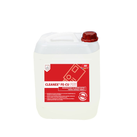 Solutii chimice - Dezincrustant cu actiune rapida pentru centrale conventionale 5 kg Cleanex Fe-Cu PLUS , Chemstal