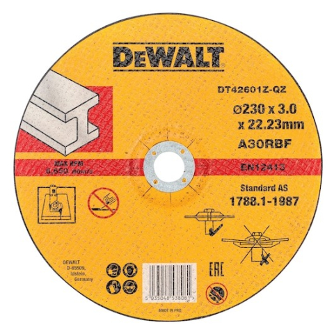 Scule si dispozitive de lucru - Disc DeWalt DT42601Z 230 x 2.8 x 22.23 mm