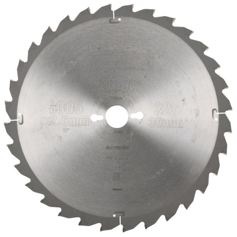 Scule si dispozitive de lucru - Disc Seria 40 Dewalt DT4210 305 x 30 x 2.6 MM