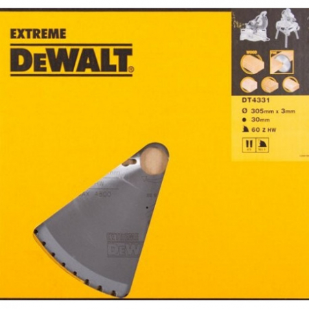 Dispozitive pentru prelucrarea lemnului - Disc DeWALT DT4331 pentru debitor 305 x 60 x 30 S60 ATB