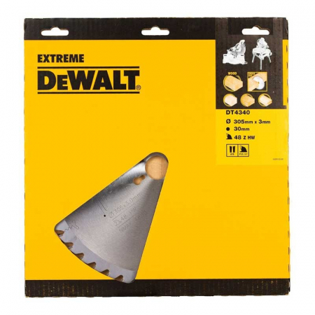 Dispozitive pentru prelucrarea lemnului - Disc DeWALT DT4340 305 x 30 x 2.2mm 48Z ATB