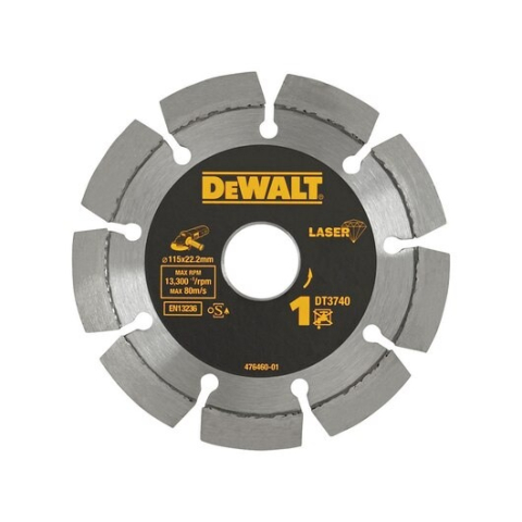 Scule si dispozitive de lucru - Disc diamantat pentru beton Dewalt DT3740 115 mm