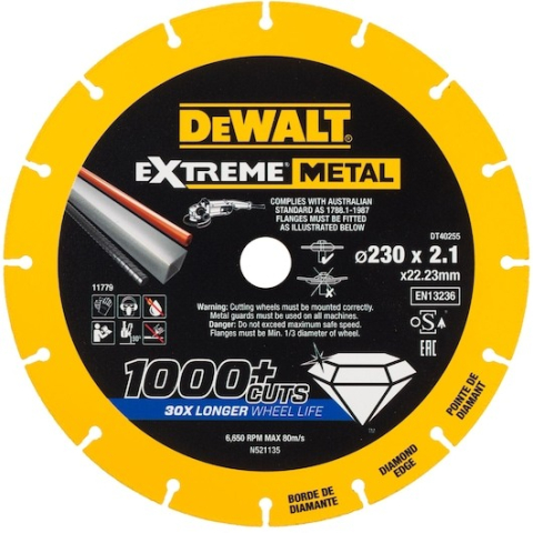 Scule si dispozitive de lucru - Disc diamantat continuu pentru placi DeWalt DT40255