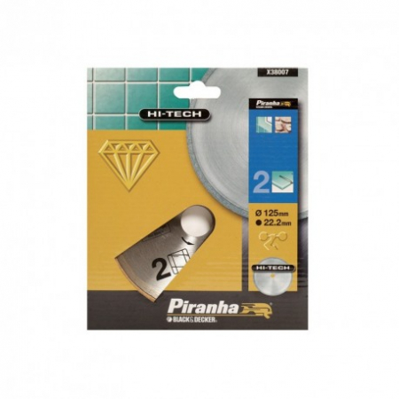 Scule si dispozitive de lucru - Disc Diamantat Continuu Black+Decker X38002 115 x 22.2 mm